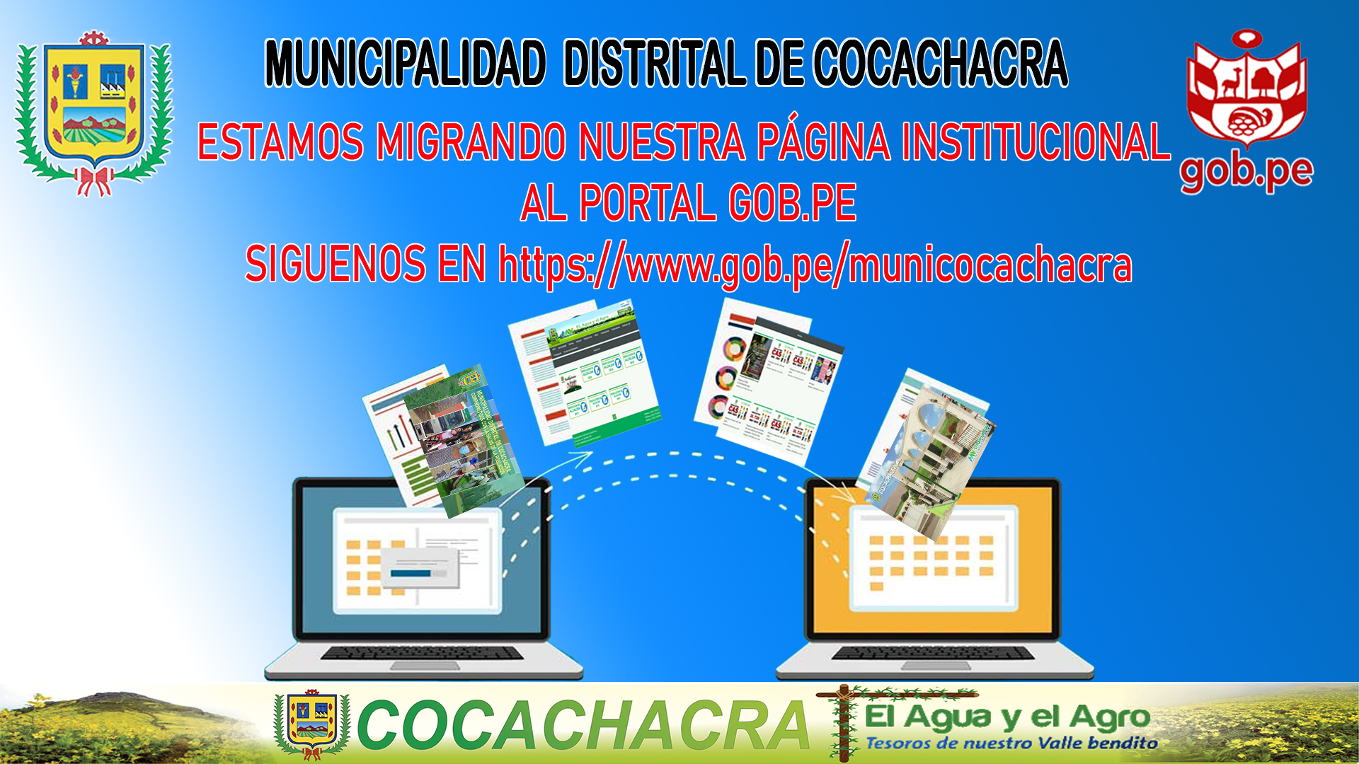 MIGRACION AL NUEVO PORTAL INSTITUCIONAL GOB.PE